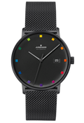 Junghans FORM A Bauhaus Edition 39.3mm Black Dial Men's Watch 27/4533.44