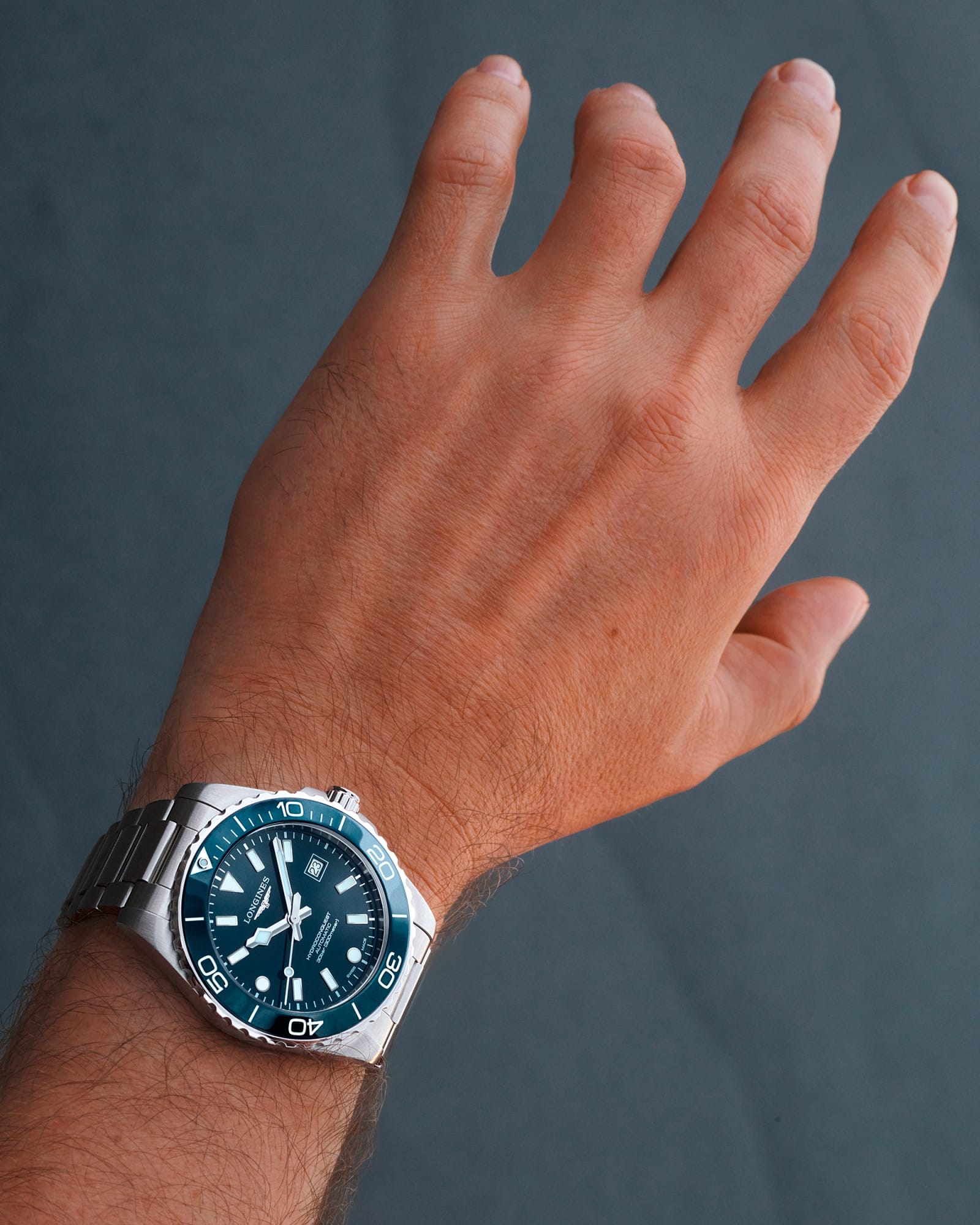 Longines Hydroconquest 42mm Blue Dial Men's Watch L37884966