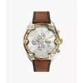 Diesel Spiked 49mm Silver Dial Men's Watch DZ4665