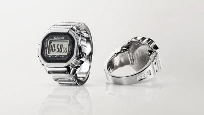 Casio Ring Watch 19.5mm Silver Dial Unisex Watch CRW001-1