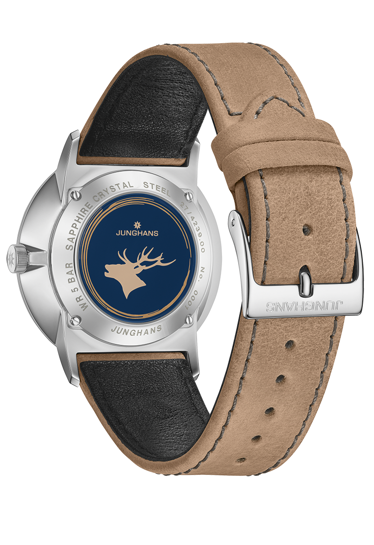 Junghans FORM A 39.3mm Blue Dial Men's Watch 27/4239.00