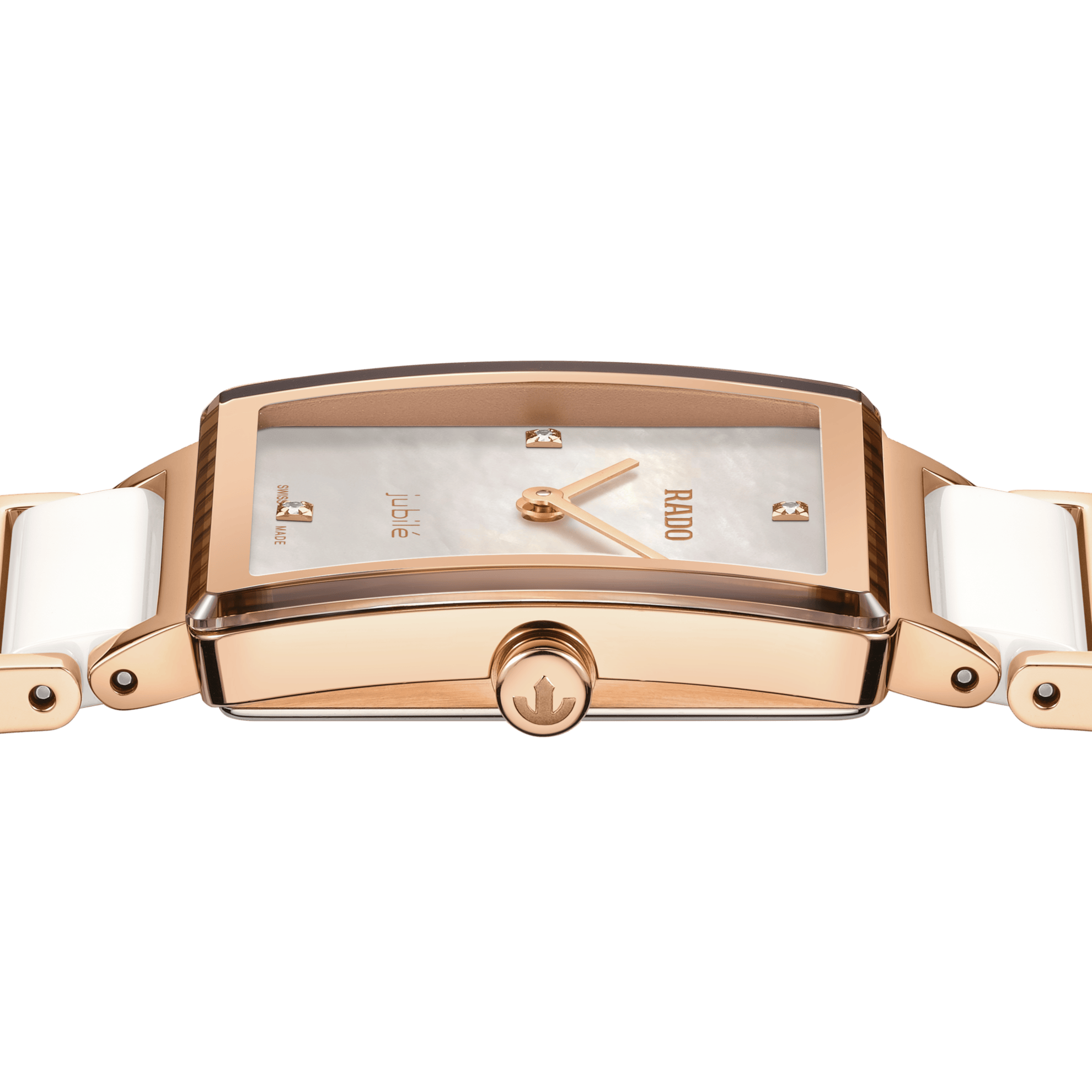 RADO Integral Diamonds 23mm White Mother of Pearl Dial Women's Watch R20251902