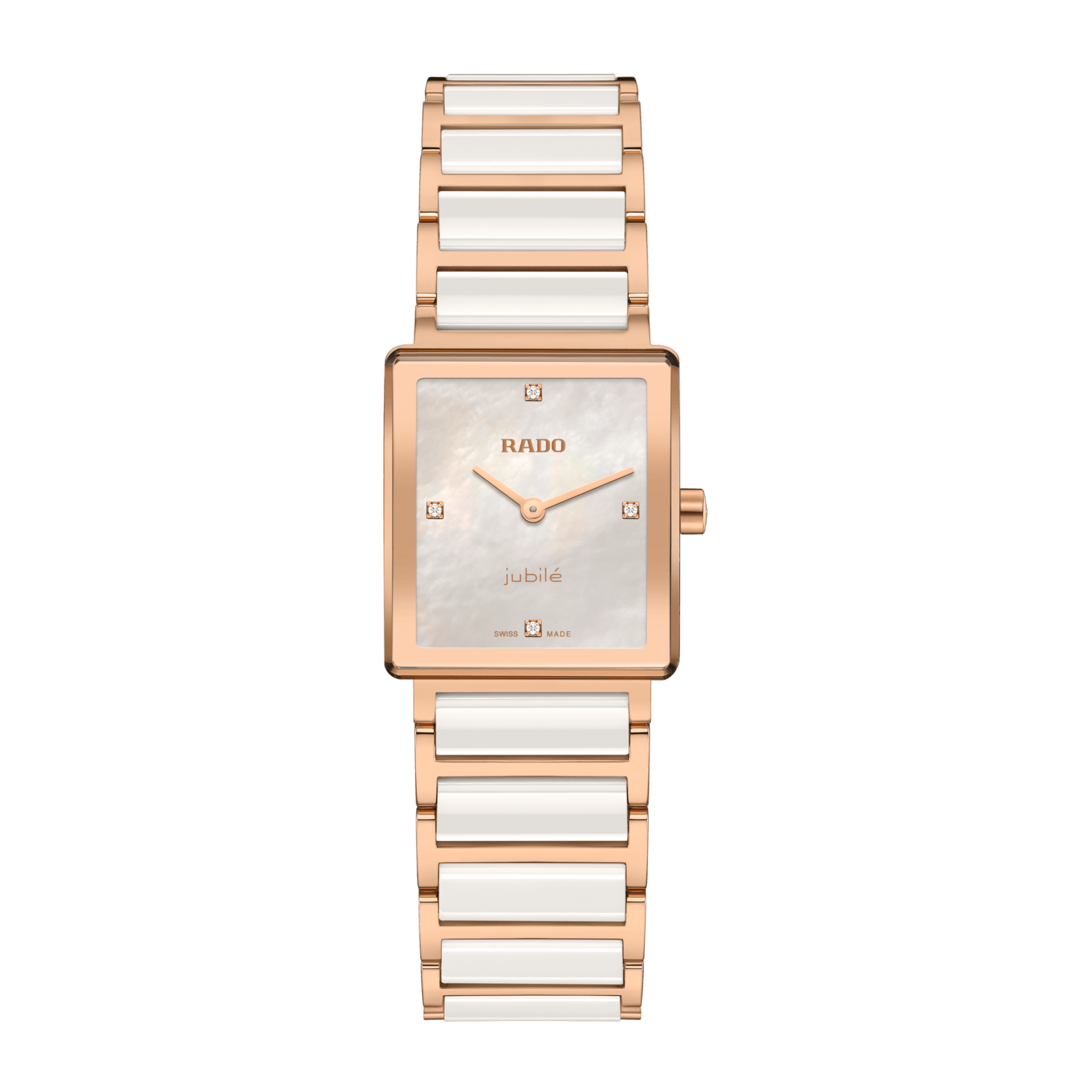 RADO Integral Diamonds 23mm White Mother of Pearl Dial Women's Watch R20251902