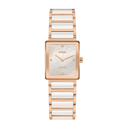 RADO Integral Diamonds 23mm White Mother of Pearl Dial Women's Watch R20251902