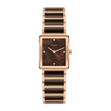 RADO Integral Diamonds 23mm Brown Mother of Pearl Dial Women's Watch R20251912