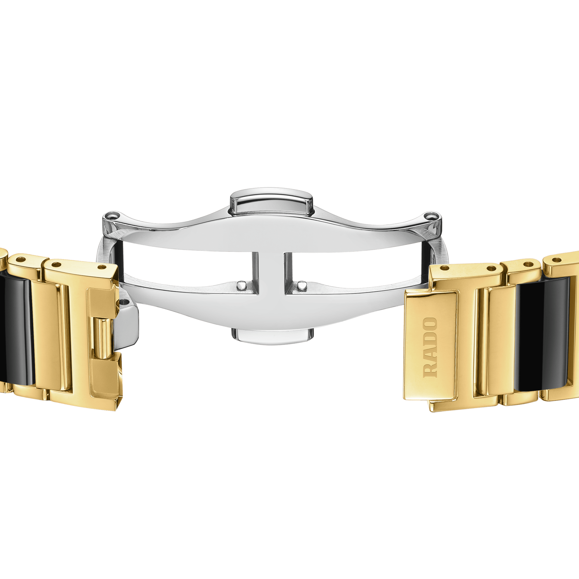 RADO Integral Diamonds 23mm Lacquered Black Dial Women's Watch R20252702