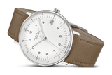Junghans Max Bill Kleine Automatic 34mm Matt Silver Dial Women's Watch 27/4107.02