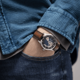 Hamilton Jazzmaster Open Heart Auto 40mm Blue Dial Men's Watch H32675540