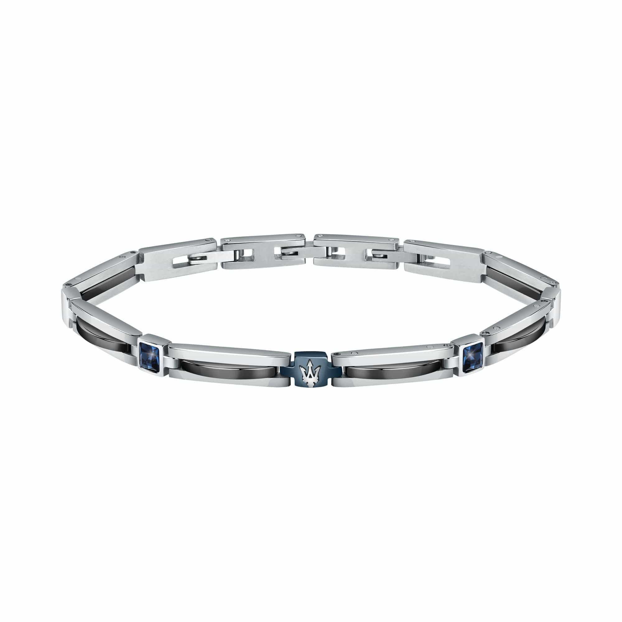 Maserati Ceramic Men's Stainless Steel Bracelet JM223ATZ20