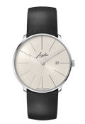 Junghans Meister Fein Automatic Signatur 39.5mm Light Grey Dial Men's Watch 27/4355.00