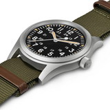 Hamilton Khaki Field Mechanical 42mm Black Dial Men's Watch H69529933