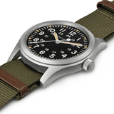 Hamilton Khaki Field Mechanical 42mm Black Dial Men's Watch H69529933