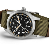 Hamilton Khaki Field Mechanical 42mm Black Dial Men's Watch H69529933