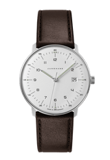 Junghans Max Bill Quarz 38mm Matt Silver Dial Women's Watch 41/4461.02