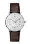 Junghans Max Bill Quarz 38mm Matt Silver Dial Women's Watch 41/4461.02