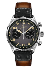 Junghans Pilot Chronoscope 43.3mm Matt Dark Grey Dial Men's Watch 27/3493.00