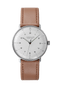 Junghans Max Bill Handaufzug 34mm Matt Silver Dial Women's Watch 27/3701.02