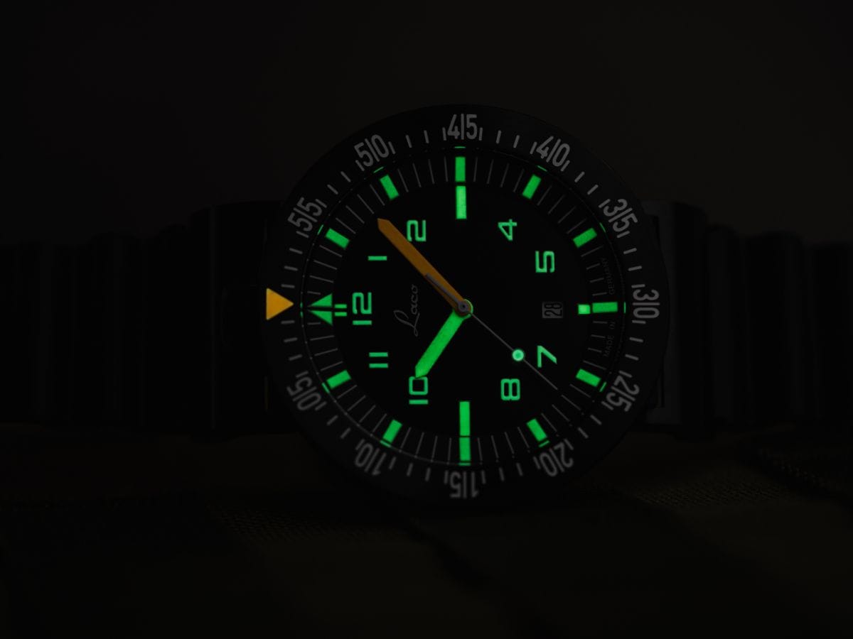 Laco Squad Watches Atacama.3 46mm Matte Black Dial Men's Watch 861632.3
