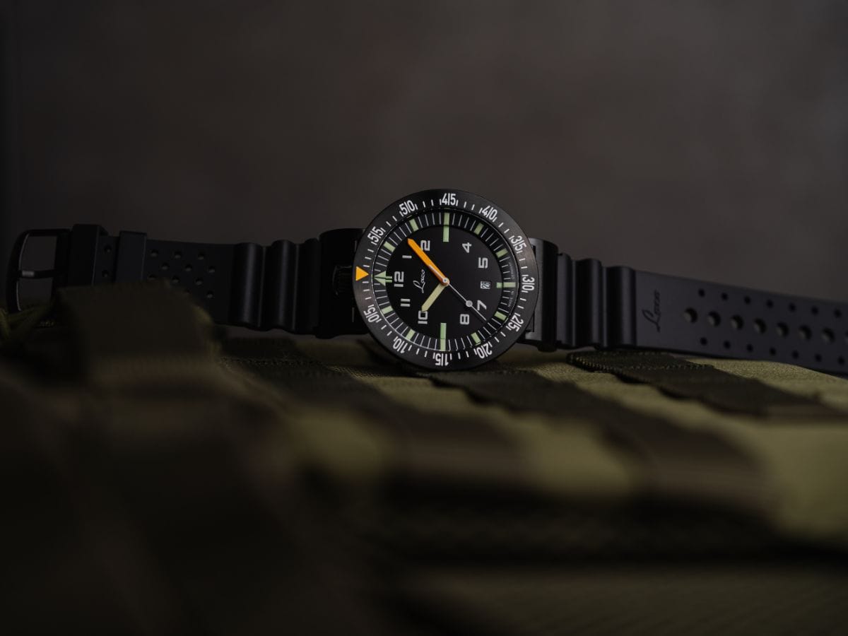 Laco Squad Watches Atacama.3 46mm Matte Black Dial Men's Watch 861632.3