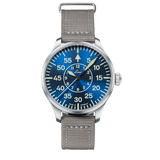 Laco Pilot Watches BASIC Aachen Blaue Stunde 39mm Blue Sunray Dial Men's Watch 862103.2