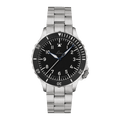 Laco Pilot Watches Special Models Köln MB 41mm Matte Black Dial Men's Watch 862191.MB