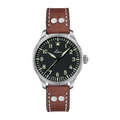 Laco Pilot Watches BASIC Augsburg 39mm Black Dial Men's Watch 861988