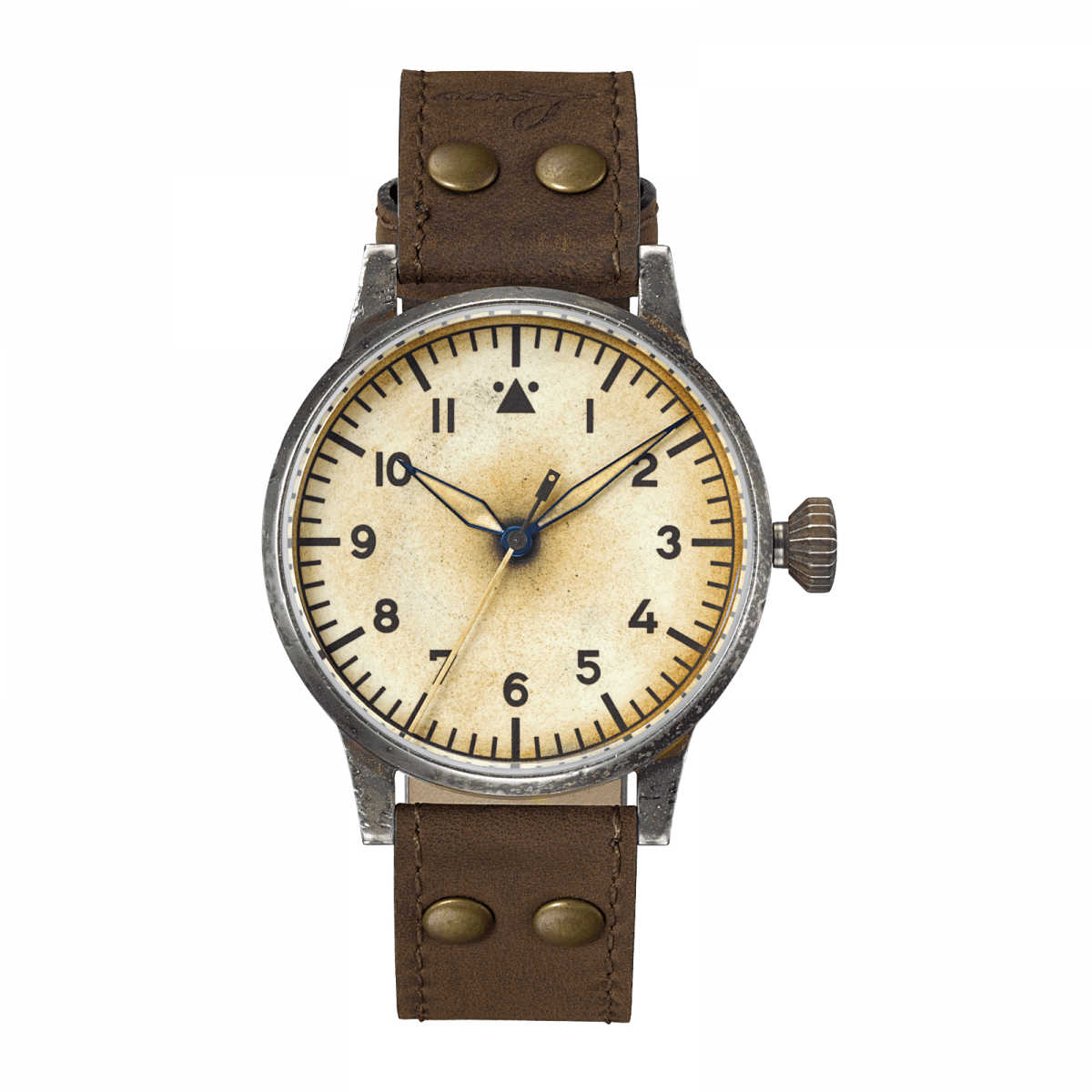 Laco Pilot Watch ORIGINAL Florenz Erbstück 42mm Cream Dial Men's Watch 861945