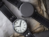 Laco Pilot Watch ORIGINAL Venedig 42mm White Dial Men's Watch 861894
