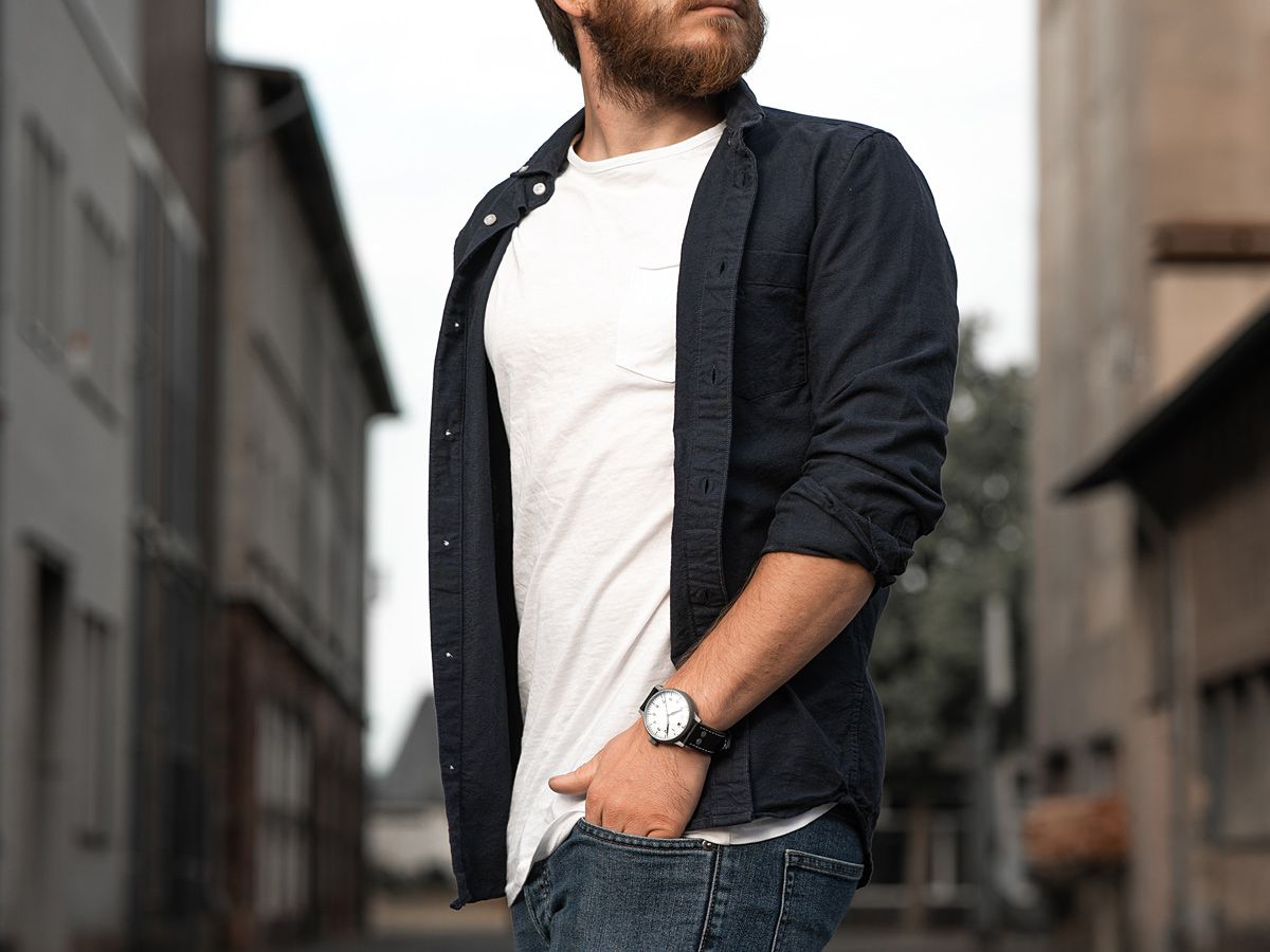 Laco Pilot Watch ORIGINAL Venedig 42mm White Dial Men's Watch 861894