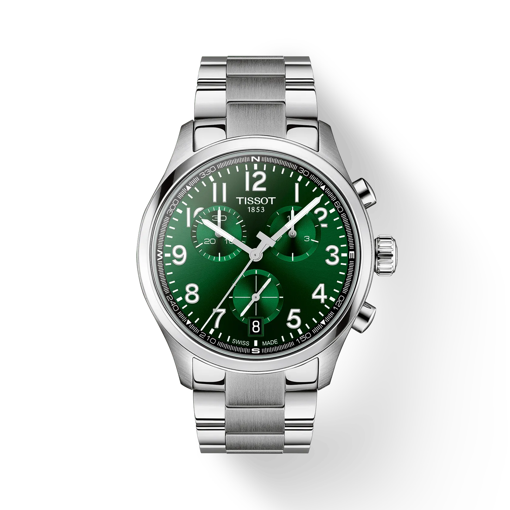 Tissot Chrono L 42mm Green Dial Men's Watch T1164171109200