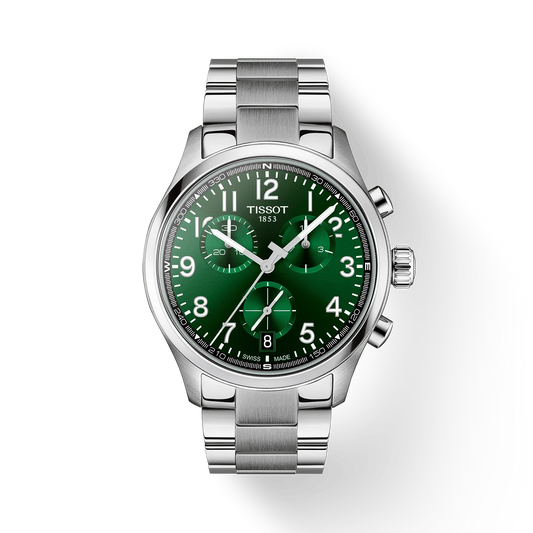 Tissot Chrono L 42mm Green Dial Men's Watch T1164171109200