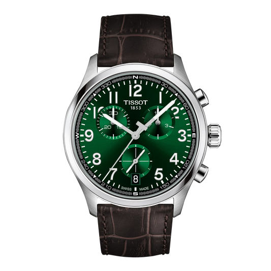 Tissot Chrono L 42mm Green Dial Men's Watch T1164171609200