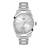 Tissot Gentleman Powermatic 80 Silicium 38mm Silver Dial Men's Watch T1658071103100