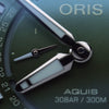 Oris Aquis Dat Watt Limited Edition II 43.5mm Green Dial Men's Watch 01 743 7734 4197-Set
