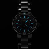 Oris Aquis Dat Watt Limited Edition II 43.5mm Green Dial Men's Watch 01 743 7734 4197-Set