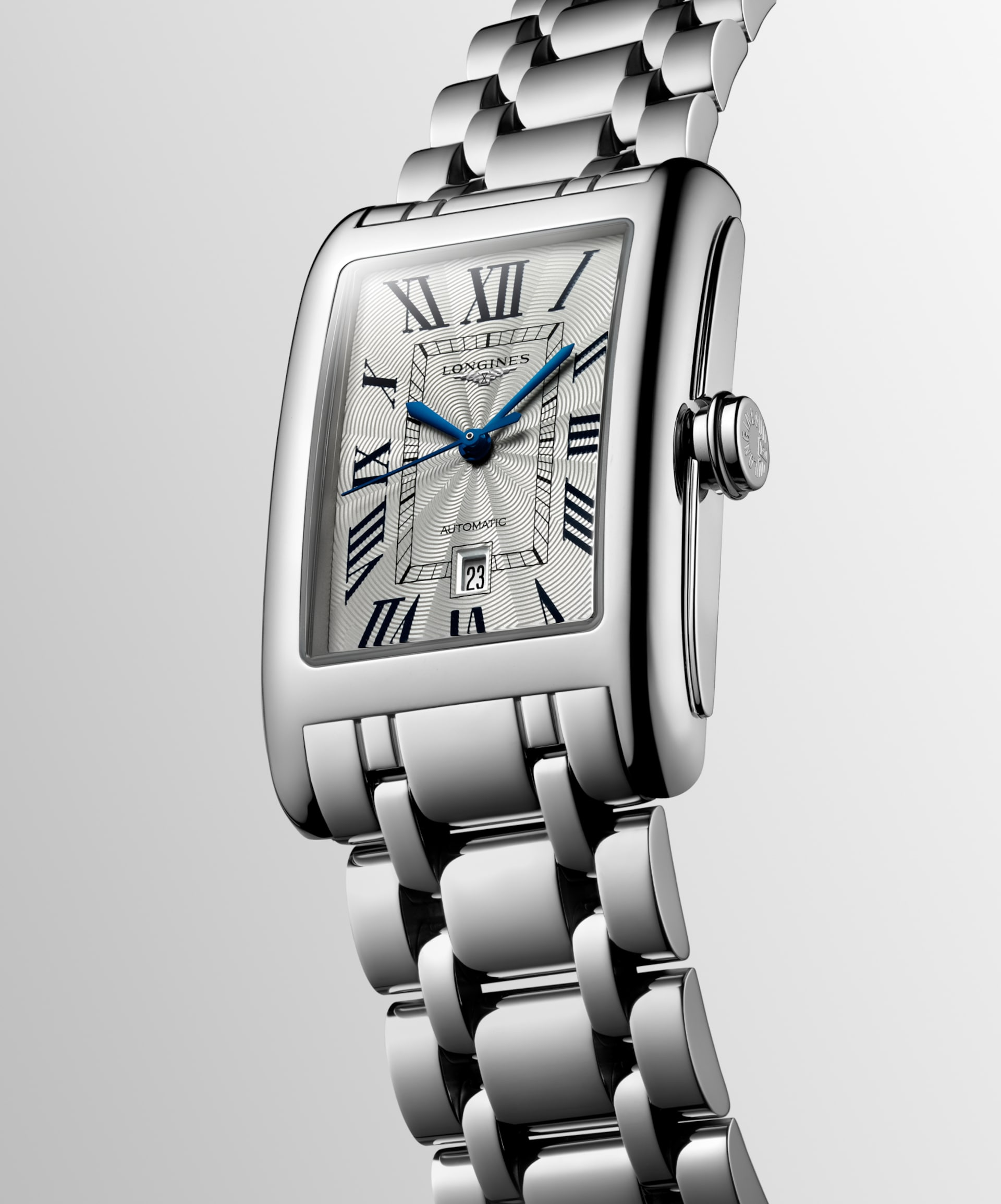Longines DolceVita 27.70mm Silver "Flinqué" Dial Unisex Watch L57574716
