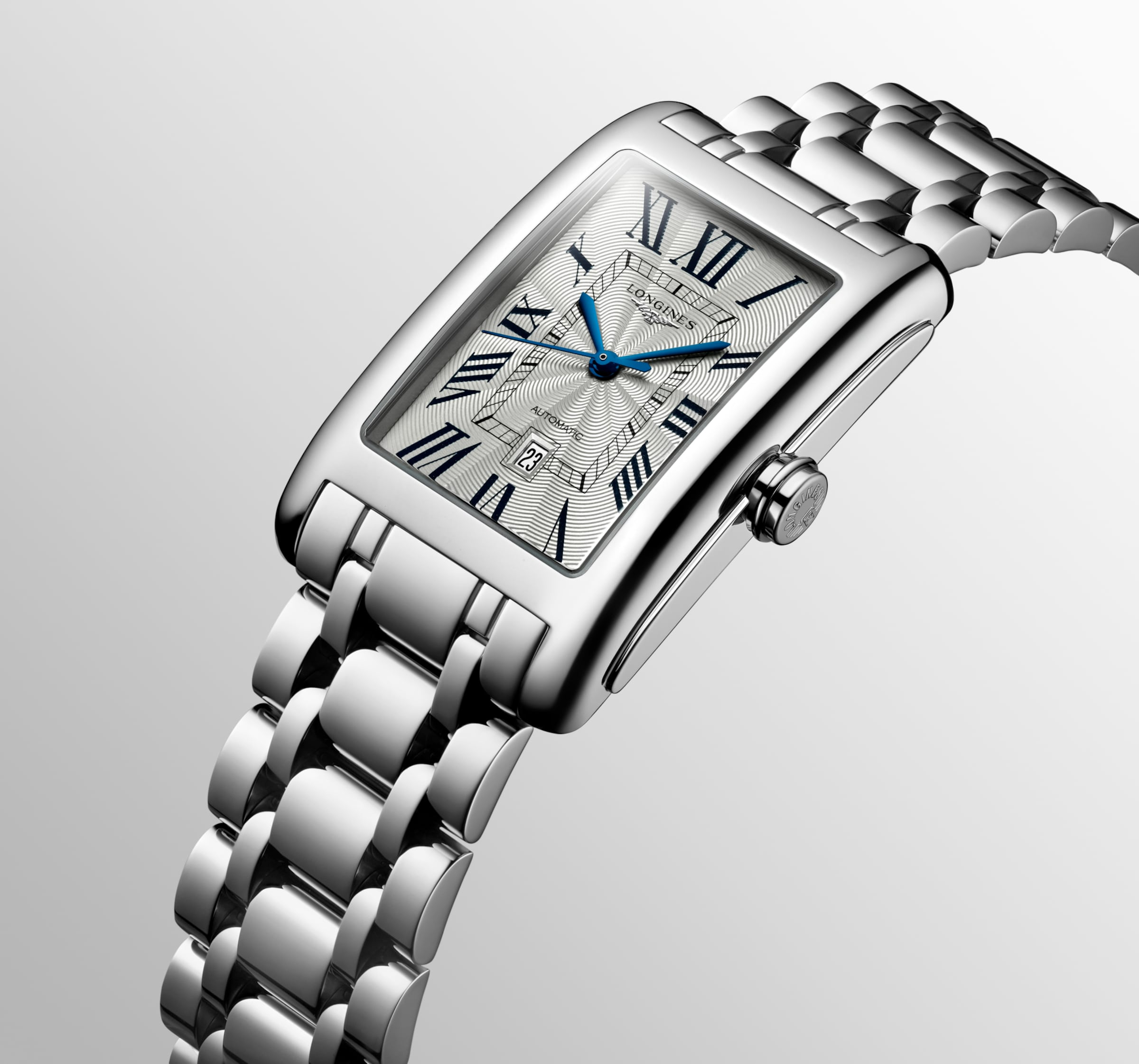 Longines DolceVita 27.70mm Silver "Flinqué" Dial Unisex Watch L57574716