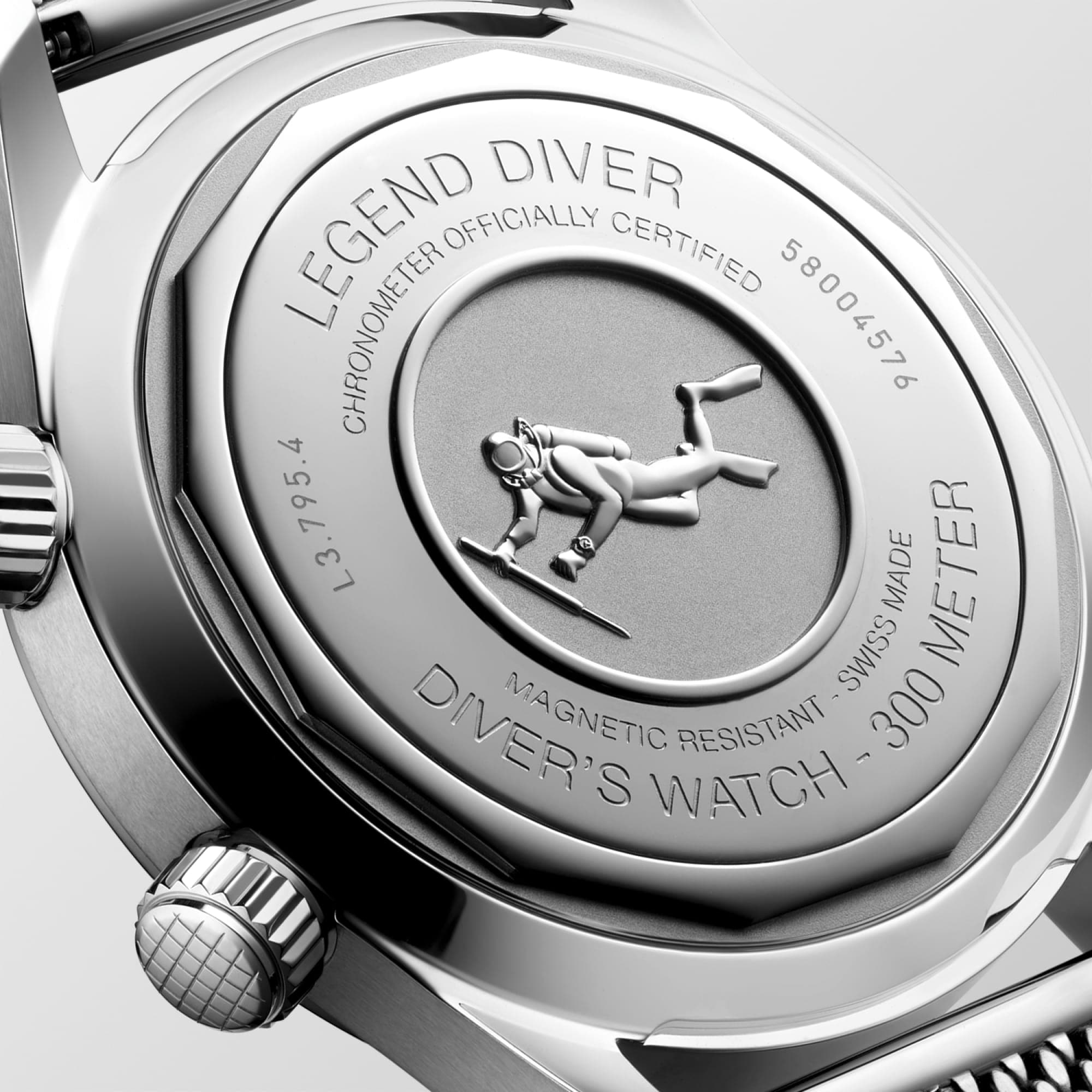 Longines Legend Diver 59 42mm Black Dial Men's Watch L37954599