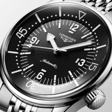 Longines Legend Diver 39mm Black Dial Men's Watch L37644507