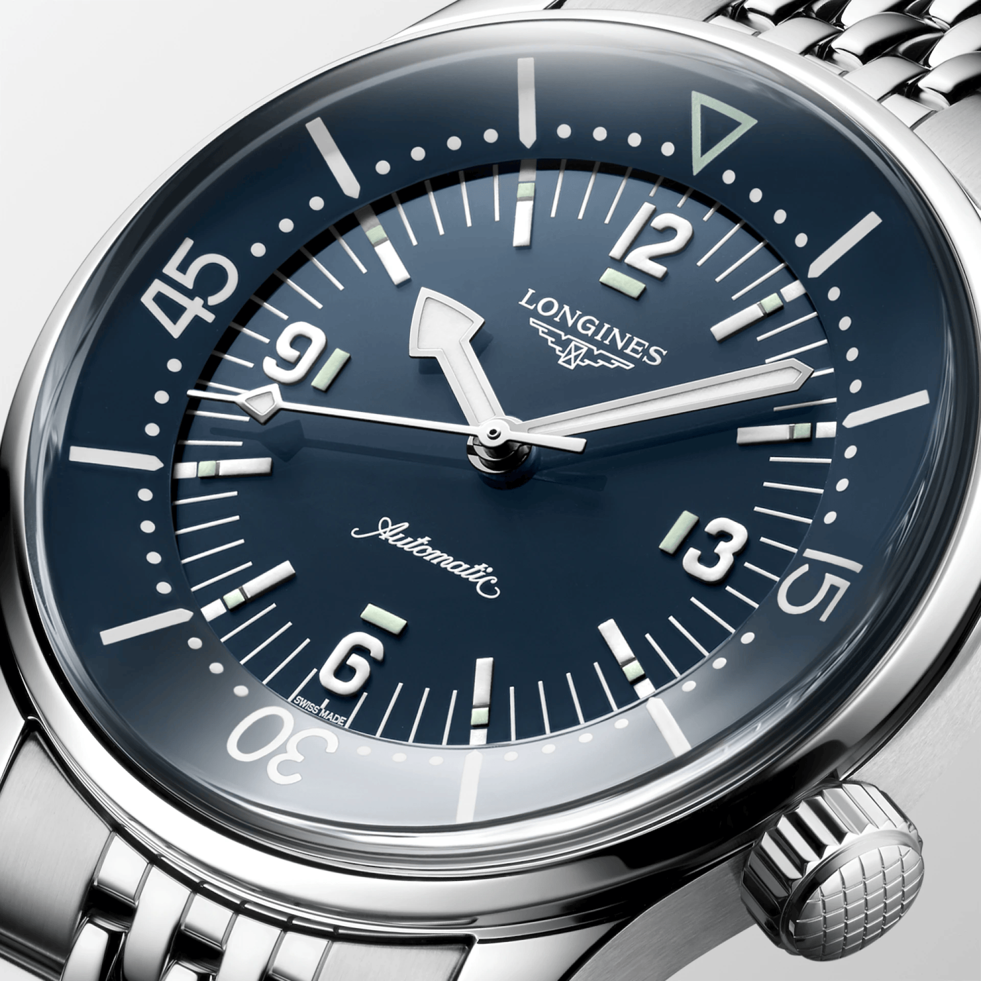 Longines Legend Diver 39mm Blue Dial Men's Watch L37644907
