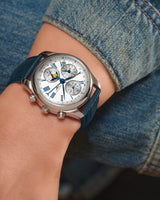 Longines Master Collection Chrono Moonphase 40mm Opaline Ivory Dial Men's Watch L26734712