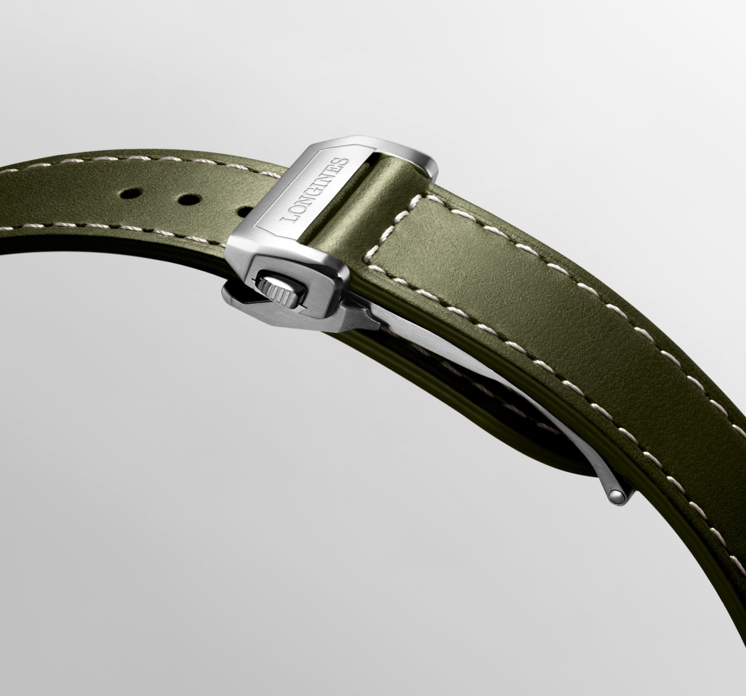 Longines Spirit Flyback 42mm Chronograph Green Sunray Men's Watch L38215532