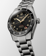Longines Spirit Zulu Time 39mm Titanium Men's Watch L38021536