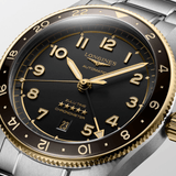 Longines Spirit Zulu Time 18K Stainless Steel Men's Watch L38125536