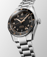 Longines Spirit Zulu Time 39mm Black Matt Dial GMT Men's Watch L38024506
