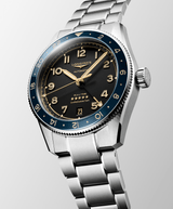 Longines Spirit Zulu Time 39mm Anthracite Dial Men's Watch L38024606