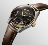 Longines Spirit Zulu Time 42mm Black Dial GMT 18K Men's Watch L38125532