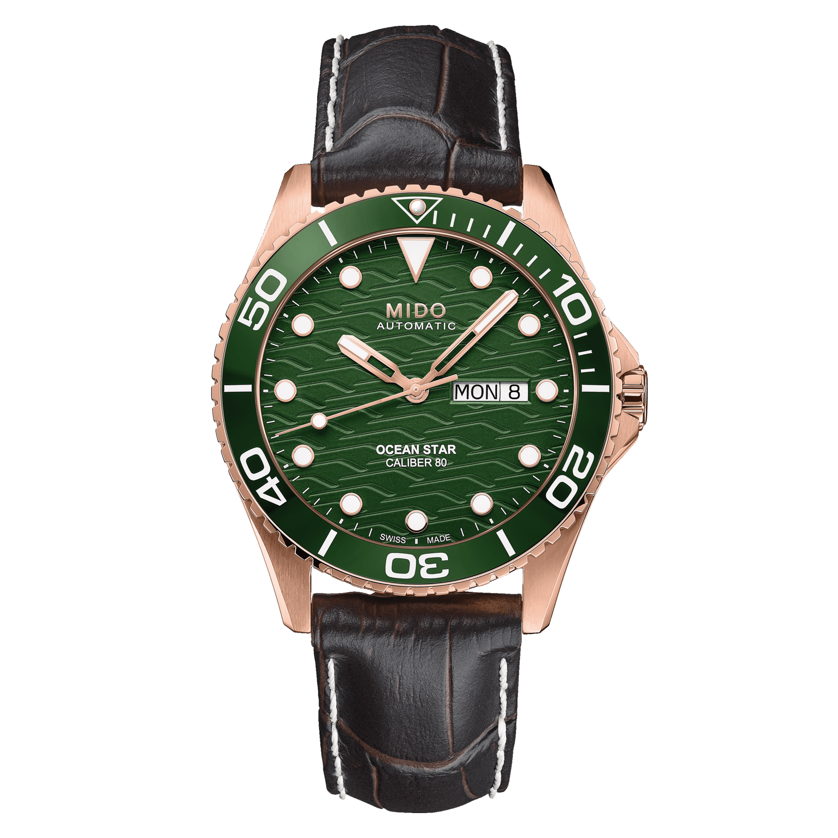 Mido Ocean Star 200C 42.5mm Green Dial Men's Watch M0424303609100