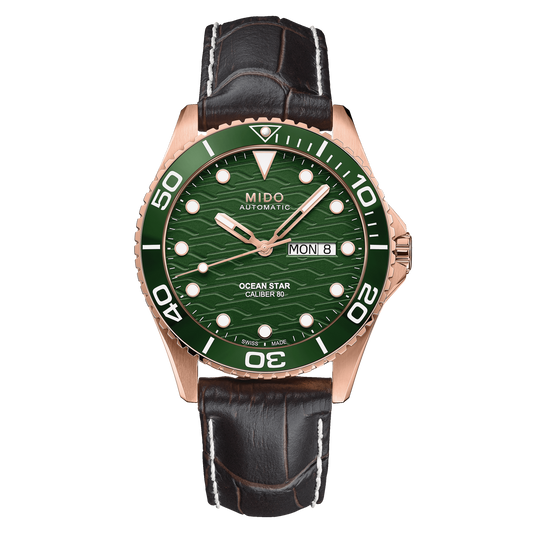 Mido Ocean Star 200C 42.5mm Green Dial Men's Watch M0424303609100