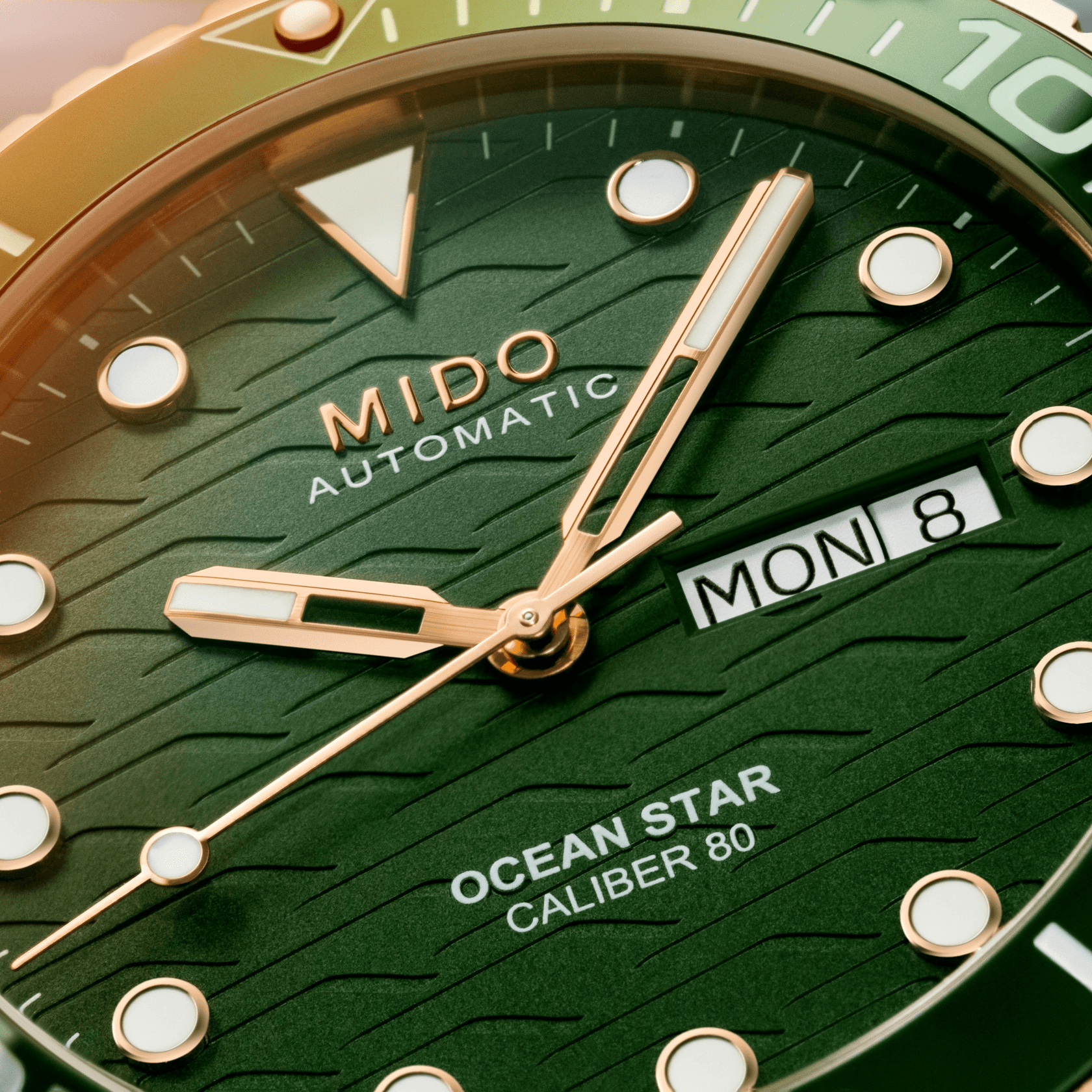 Mido Ocean Star 200C 42.5mm Green Dial Men's Watch M0424303609100